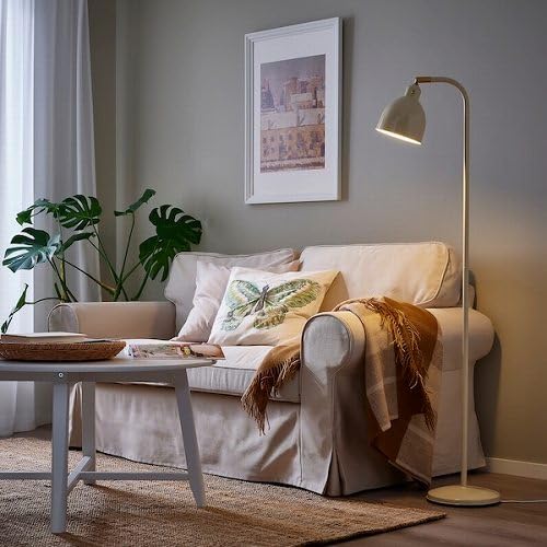 Amazon | IKEA イケア フロア 読書 ランプ ライトベージュ m40561942